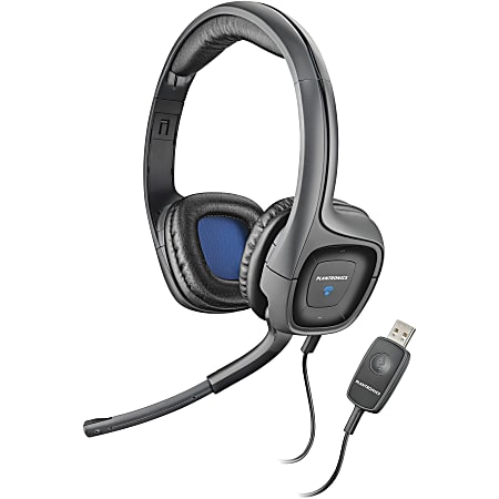 Plantronics .Audio 655 Stereo Headset - Stereo - USB - Wired - 20 Hz - 20 kHz - Over-the-head - Binaural - Ear-cup - 6.50 ft Cable