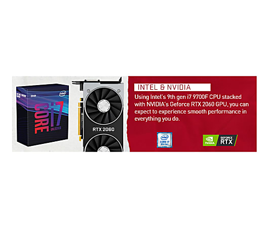 iBUYPOWER Gaming Desktop PC 9th Gen Intel Core i7 16GB