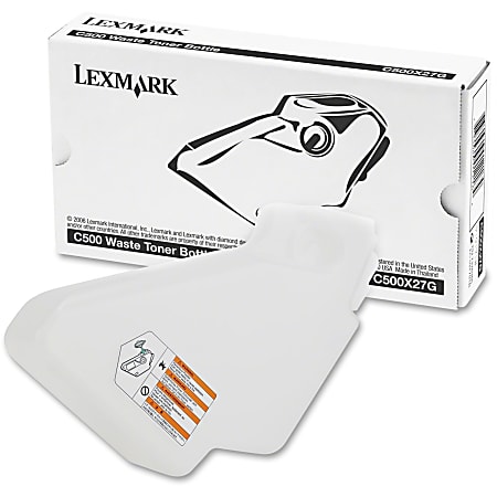 Lexmark Waste Toner Bottle For X500n, X502n and C500n Printers - Laser - 30000 Pages - 1 Each