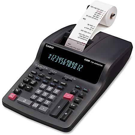 Rouleau Encreur Noir Compatible Casio FR 2650 – Pour Calculatrices Et Caisses Enregistreuses