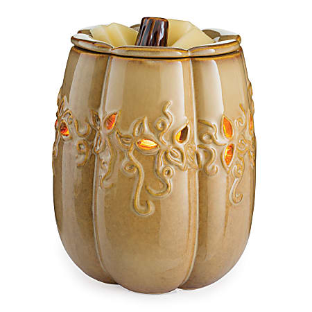 Candle Warmers Etc Illumination Fragrance Warmer, 8-13/16" x 5-13/16", Fall Harvest
