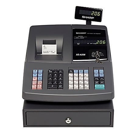 Sharp® XE-A206 Electronic Cash Register