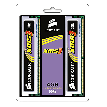 Corsair XMS3 Dominator CMX4GX3M2A1333C8 4GB DDR3 SDRAM Memory Module