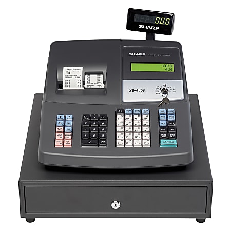 Sharp® XE-A406 Electronic Cash Register