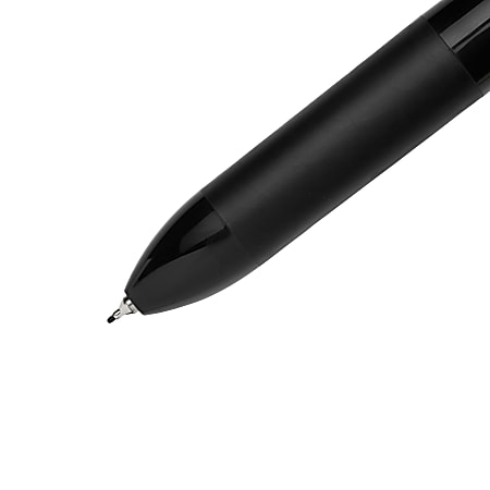 Sharpie Retractable Pens Fine Point 0.3 mm Black Barrel Black Ink