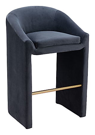 Zuo Emas Barstool, Midnight Gray