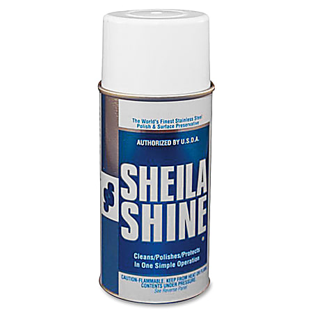 Sheila Shine Stainless Steel Polish, 10 Oz Bottle,