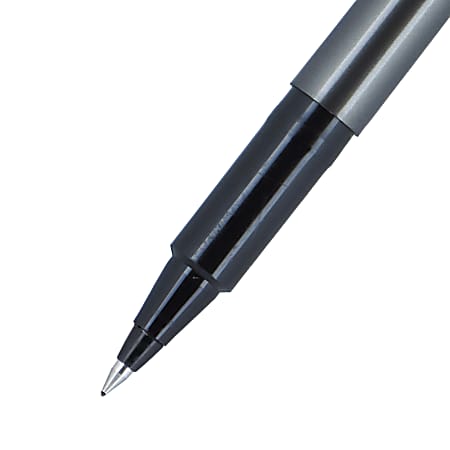 Uxcell 5.7 0.5 mm Black Ink Gel Pens Roller Ball Pens Fine Point