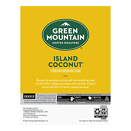 Coconut k cups cheap