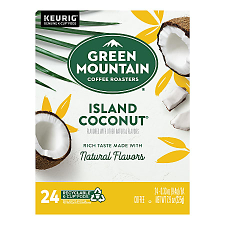 Green mountain 2025 coffee island coconut