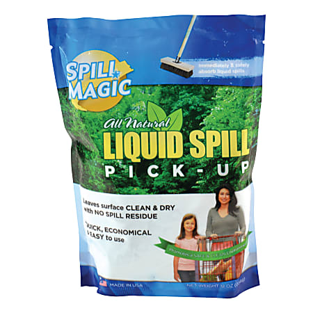 Spill Magic Sorbent, 12 Oz Bottle