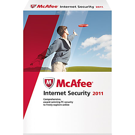 McAfee® Internet Security 2011, For 1 User, Traditional Disc