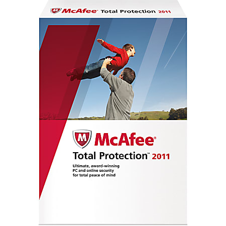 McAfee® Total Protection 2011, For 1 User, Traditional Disc