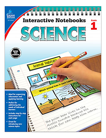 Carson-Dellosa Interactive Notebooks: Science, Grade 1