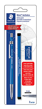 Staedtler® Mars® Technico 2mm Lead Holder Value Pack
