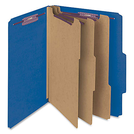 Smead® Classification Folders, Top-Tab With SafeSHIELD® Coated
