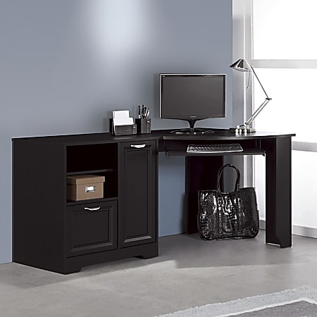 Realspace® Magellan 60"W Corner Desk, Espresso