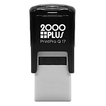 Custom 2000 Plus® PrintPro™ Self-Inking Stamp, Q17P/Square, 5/8" x 5/8"