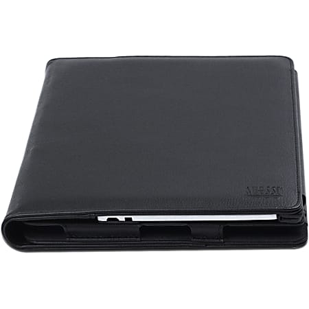 Adesso Compagno 3 WKB-1000SB Keyboard/Cover Case Tablet PC - Faux Leather - 7.7" Height x 9.7" Width x 1.2" Depth