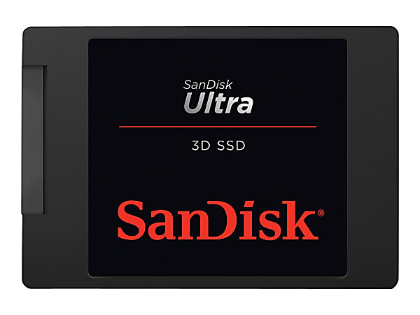 SanDisk Ultra 3D - SSD - 250 GB - internal - 2.5" - SATA 6Gb/s