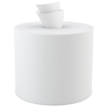 Highmark&reg; ECO Centerpull 2-Ply Paper Towels, 600' Per Roll, 100% Recycled, Pack Of 6 Rolls