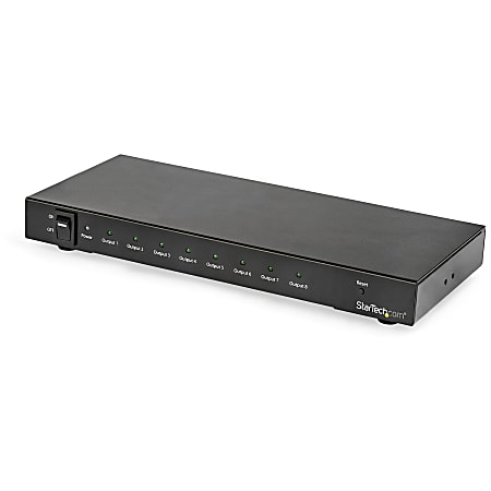 StarTech.com 8-Port 4K 60Hz HDMI Splitter - HDR