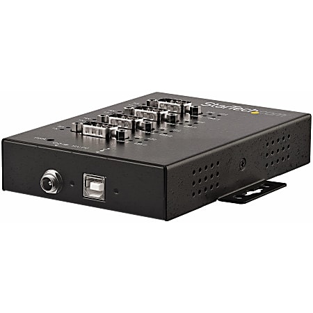 StarTech.com 4-Port Industrial USB to RS-232/422/485 Serial Adapter - 15 kV ESD Protection - USB to Serial Adapter - ICUSB234854I