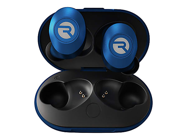 Raycon The Everyday Earbuds True wireless earphones with mic in ear Bluetooth electic blue ODP Business Solutions