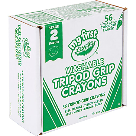 My First Crayola Washable Markers Crayola Tripod Markers Crayola