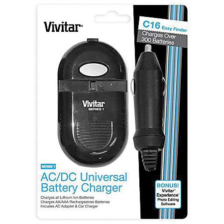 Vivitar® Universal Battery Charger