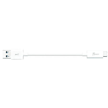 j5create USB Type-C&trade; 3.1 to USB Type-C Coaxial Cable, JUCX01