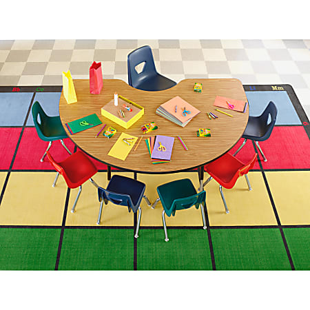 Lorell Classroom Adjustable Activity Table Legs Standard Height