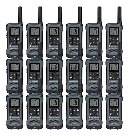 Motorola® TalkAbout® T200 Radios, Dark Gray, Pack Of 18 Radios