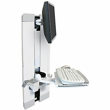 Ergotron StyleView 60-609-216 Lift for Flat Panel Display, Keyboard, Monitor - White - 24" Screen Support - 60609216