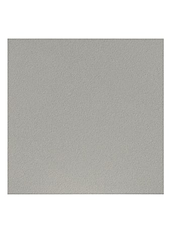 Ghent PremaTak Wrapped-Edge Vinyl Bulletin Board, 48-5/8" x 48-5/8", Silver