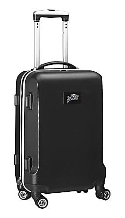 Denco Sports Luggage Rolling Carry-On Hard Case, 20" x 9" x 13 1/2", Black, Navy Midshipmen
