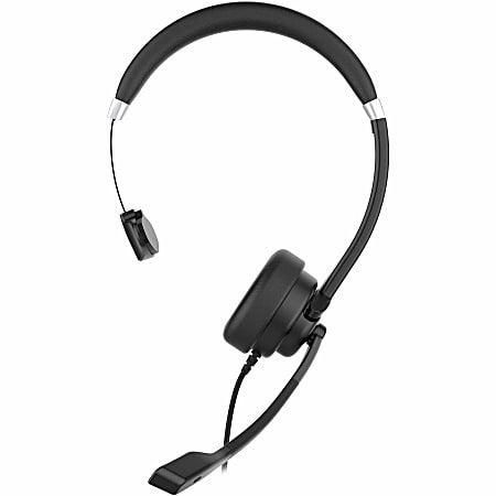 Morpheus 360 Connect USB Mono Headset with Boom Microphone - Noise Cancelling - Reversible Design - Protein Leather Ear Cushion - HS5200MU