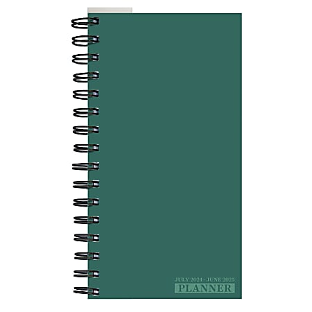 2024-2025 TF Publishing Small Weekly/Monthly Planner, Sea, 6-1/2” x 3-1/2”, July To June