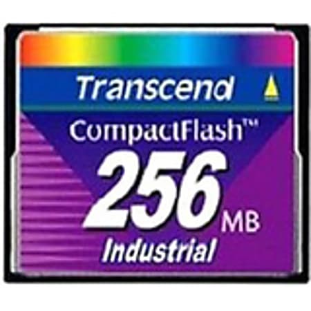Transcend 256MB Compact Flash Card (100x) - 256 MB