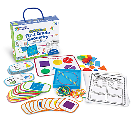 Learning Resources All Ready For First Grade Readiness Kit - 67 Pieces Ages 5 Kids Learning Activities
