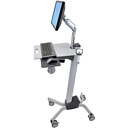 Ergotron Neo-Flex 24-206-214 LCD Cart - 26.01 lb Capacity - Two-tone Gray