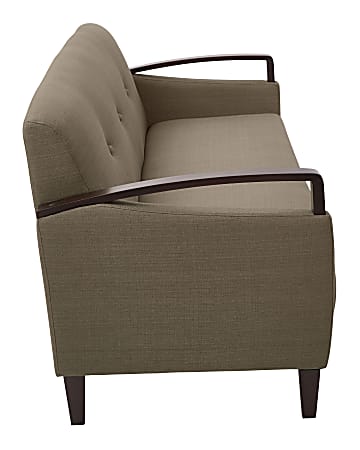 Ave Six Main Street Sofa SeaweedDark Espresso Office Depot