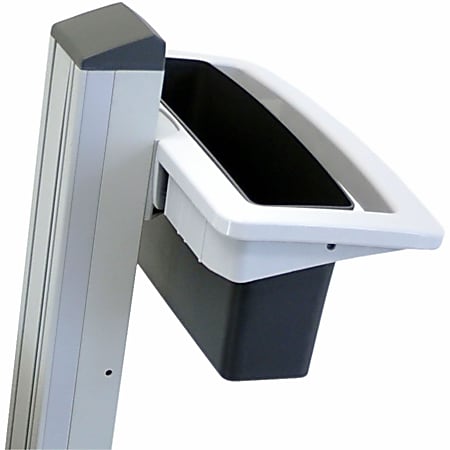 Ergotron Neo-Flex - Mounting component (handle, rear basket) - plastic - two-tone gray - cart mountable - for P/N: 24-205-214, 24-206-214