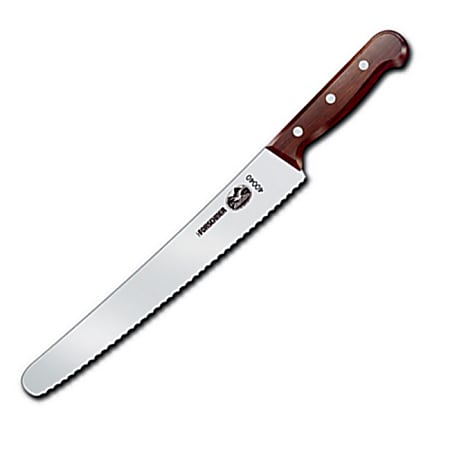Victorinox® Serrated Bread Knife, 10-1/4", Wood Handle