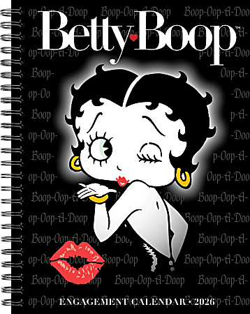 2026 Willow Creek Press Weekly Engagement Calendar, 6-1/2" x 8-1/2", Betty Boop, January To December, 54581