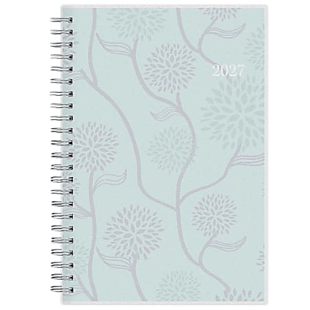 2027 Blue Sky Rue Du Flore Weekly/Monthly Planning Calendar, 5x8, 0%, Frosted PP, Jan–Dec, RY27