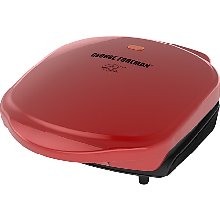 George Foreman 2-Serving Basic Grill - Red