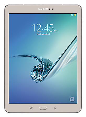 Samsung Galaxy Tab S2 SM-T810 32 GB Tablet - 9.7" - Wireless LAN - Samsung Exynos 7 Octa 5433 Quad-core (4 Core) 1.90 GHz - Gold