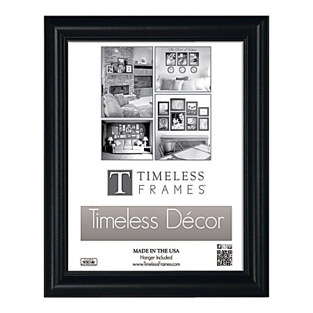 Timeless Frames® Boca Wall Frame, 11" x 14", Black
