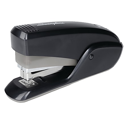 Swingline® Quick Touch™ Half-Strip Stapler, Black/Gray